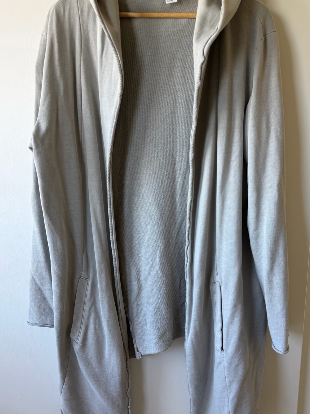 H&M Light Gray Hooded Cardigan